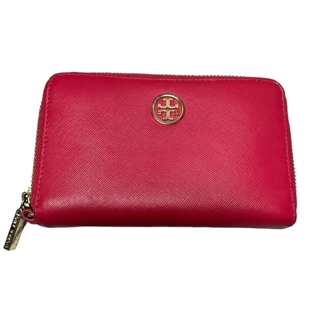 Tory Burch Full Zipper Mini Wallet